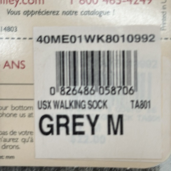 Tilley WALKING SOCKS - Grey - Picture 5 of 9